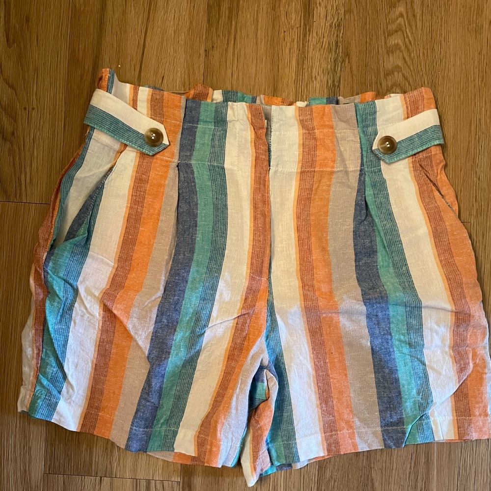 NWOT NYC Linen Shorts